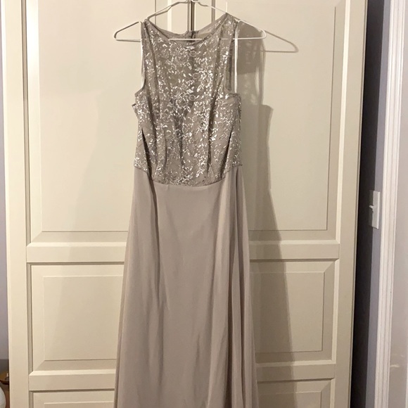 Dessy Floor Length Dress - Picture 1 of 6